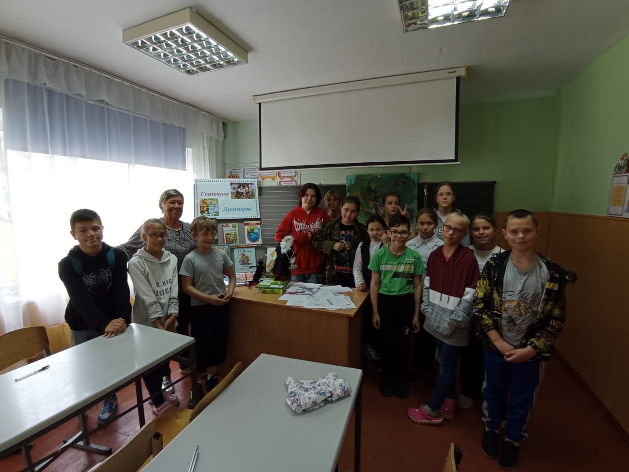 День русского языка и А. С. Пушкина в школьном лагере!.